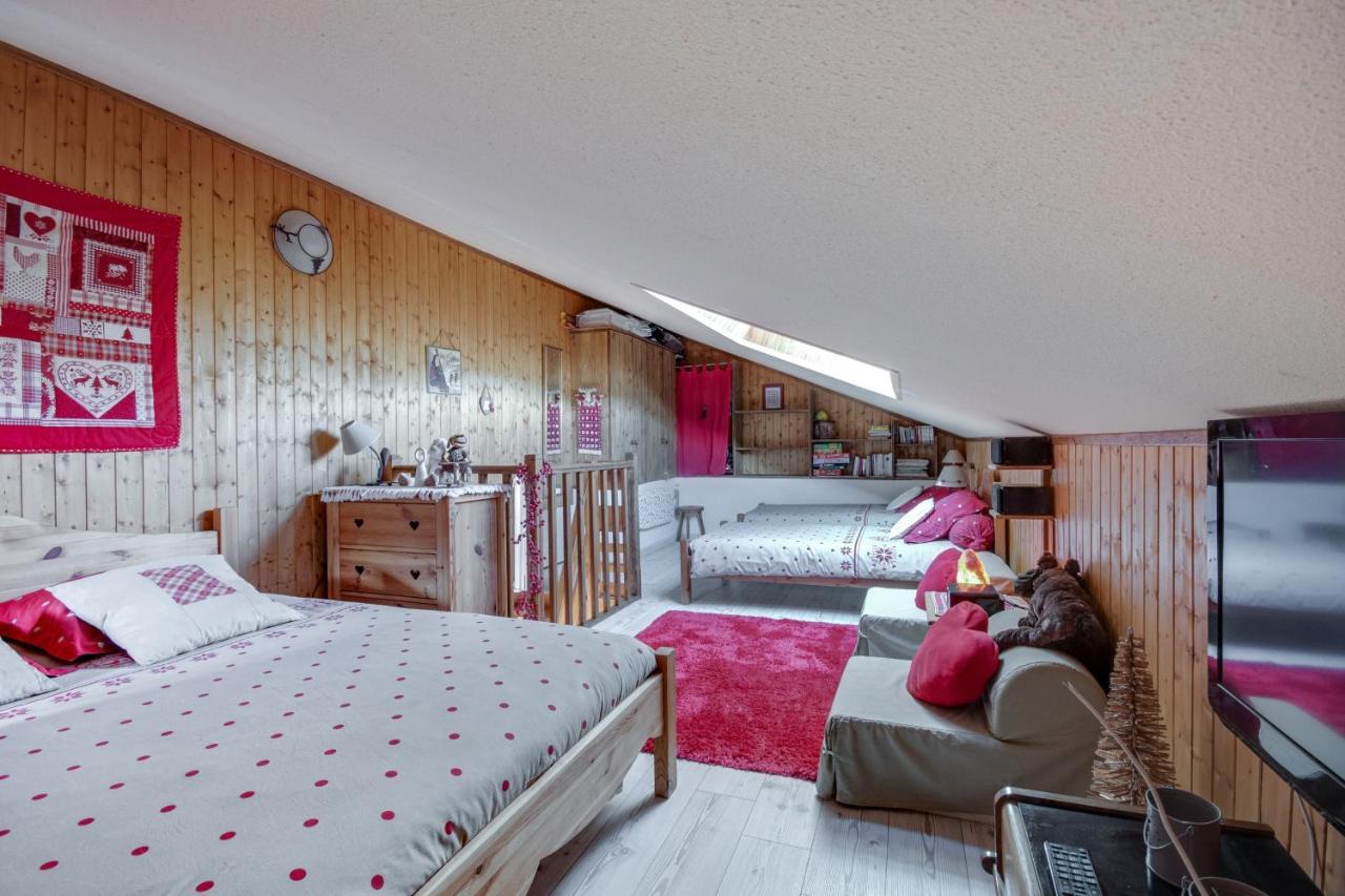 Apartmán L'Edelweiss - Au Pied Des Pistes Enchastrayes Exteriér fotografie